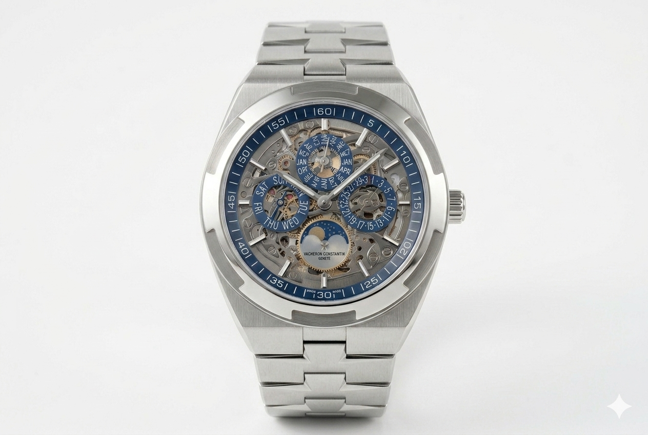 Vacheron Constantin Overseas Skeleton White Gold