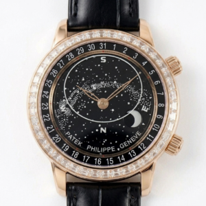 Patek Philippe Celestial 6104R Sky Chart Diamond Bezel Build