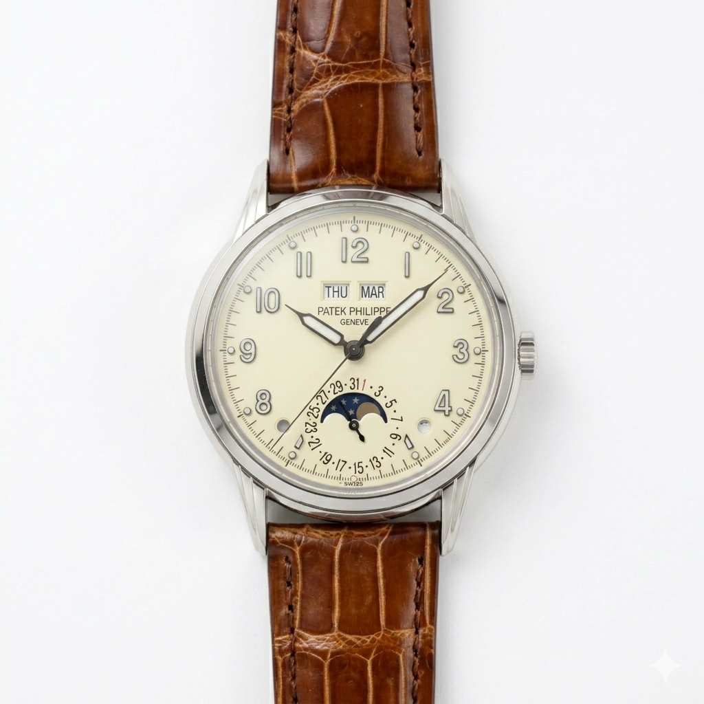 Patek Philippe 5320G-001 Moon Phase Perpetual Calendar