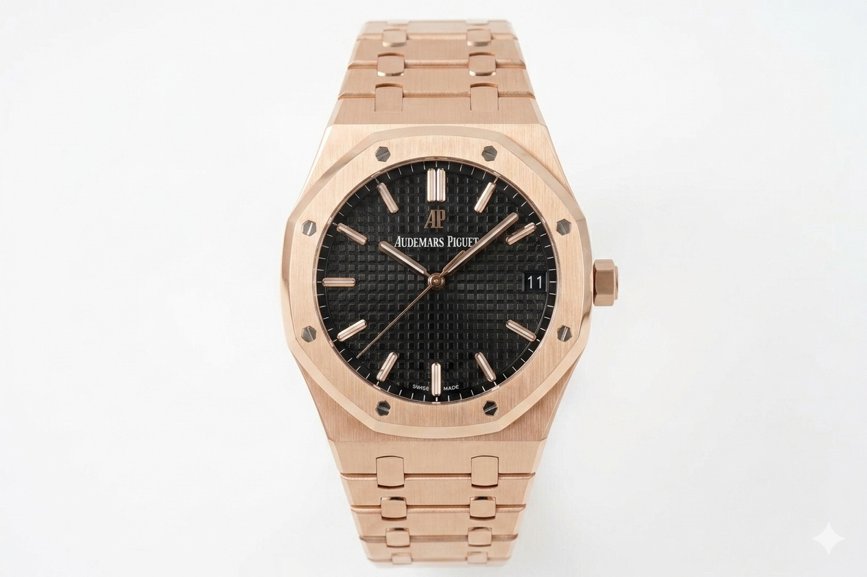 Audemars Piguet Royal Oak Black Textured Dial