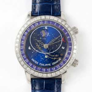 Patek Philippe Celestial 6104G Stainless Steel Blue Dial Skeleton Build