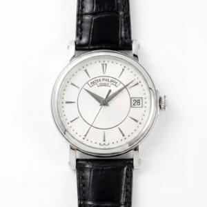 Patek Philippe 5153G-001 Silver Dial Officer’s Case