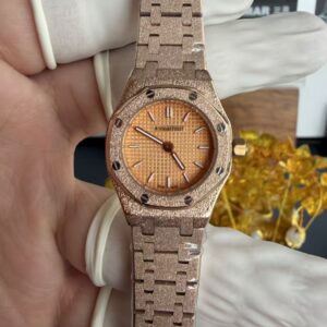 Audemars Piguet Royal Oak Mini Frosted Rose Gold Quartz