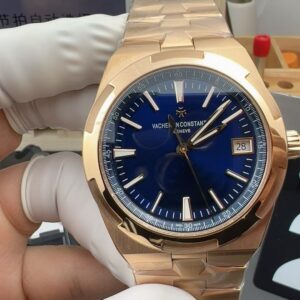 Vacheron Constantin Overseas 4500V/210R-B705 Blue Dial – Rose Gold