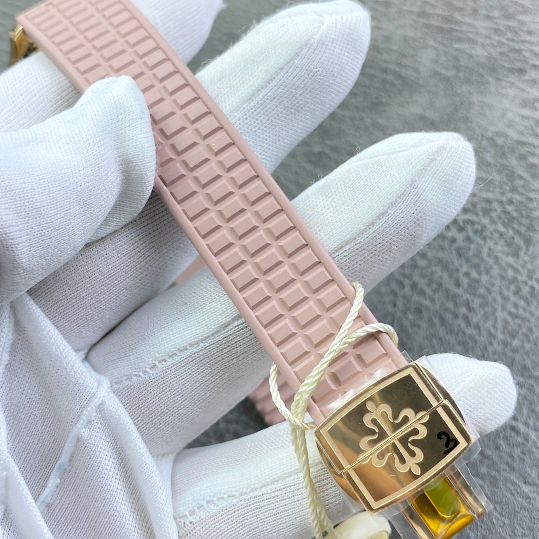 Patek Philippe Aquanaut 5067A “Pink” Diamond Bezel Rubber Strap - Image 10