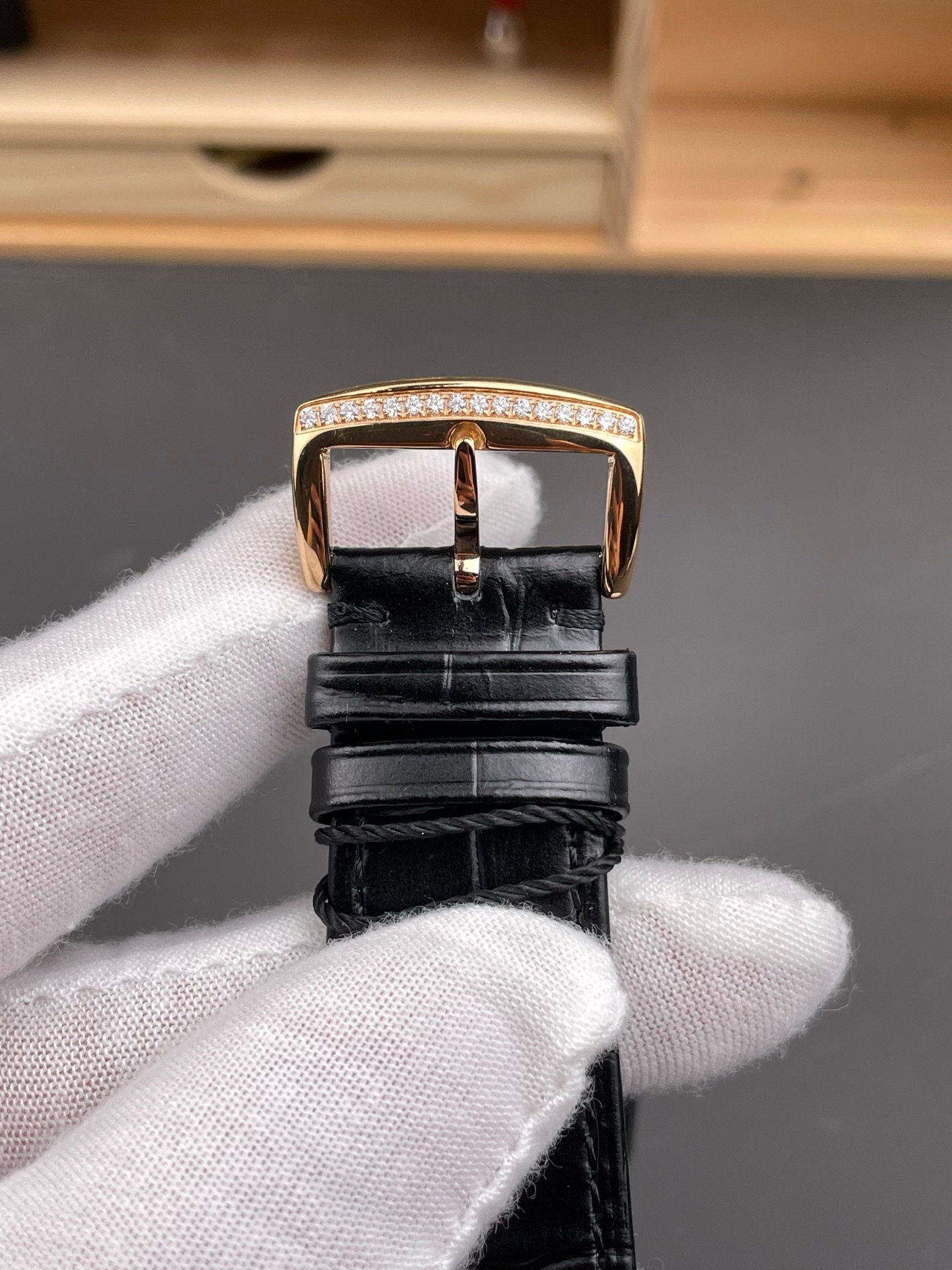 Franck Muller Long Island 6000H Rose Gold Full Diamond - Image 7