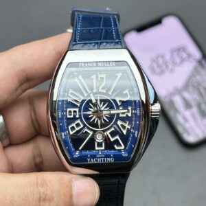 Franck Muller Vanguard V45 SC DT Yachting – Blue Dial