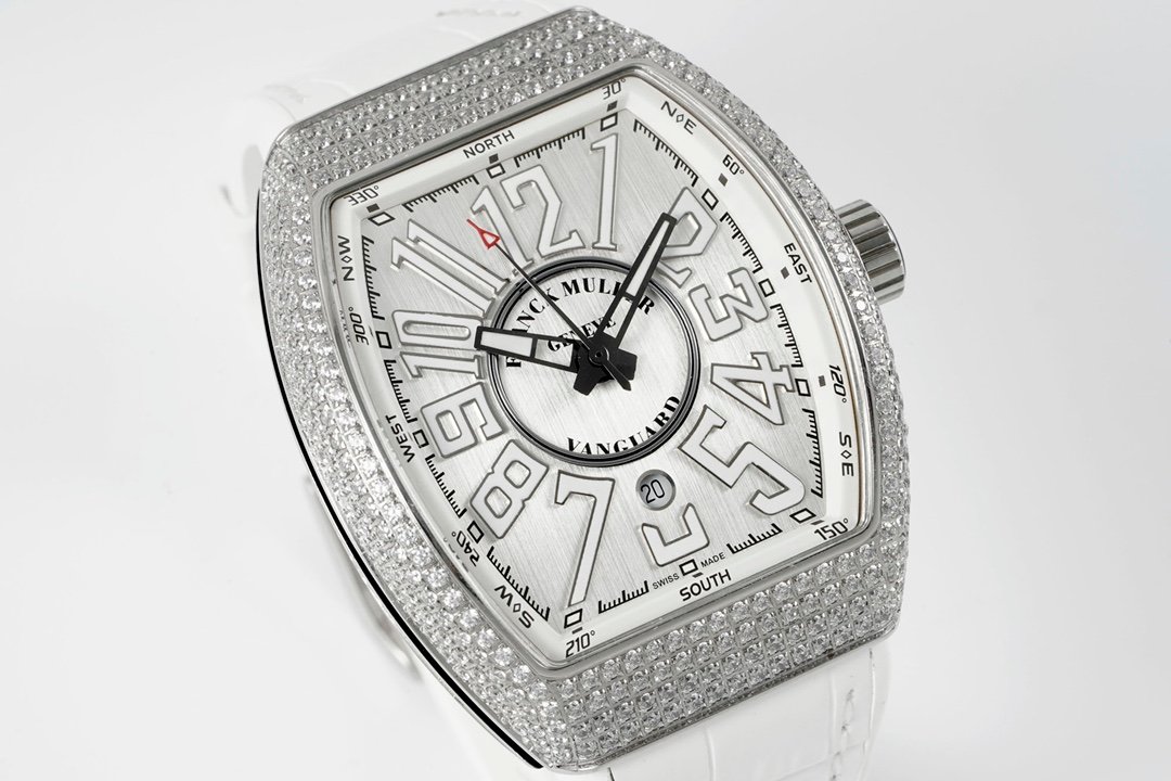 Franck Muller Vanguard V45 SC DT DCD YACHTING – White Diamond Dial - Image 3