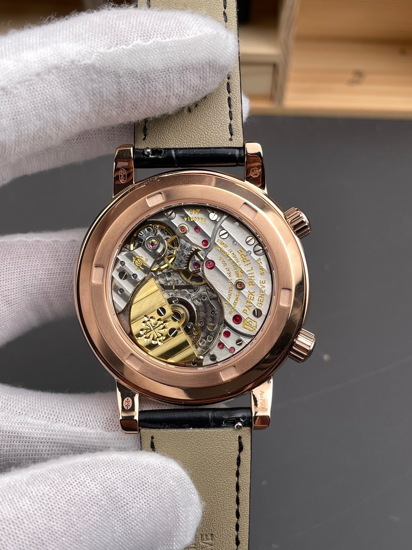 Patek Philippe Celestial 6104R Sky Chart Diamond Bezel Build - Image 2