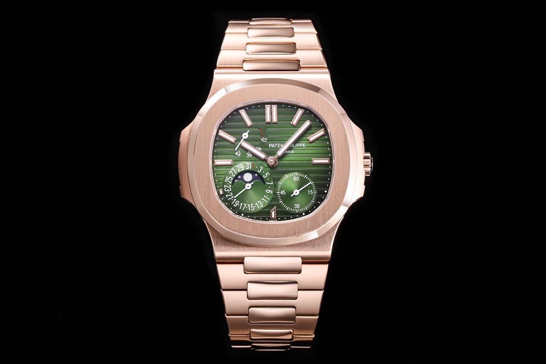 Patek Philippe Nautilus 5712 Rose Gold Green Dial - Image 9